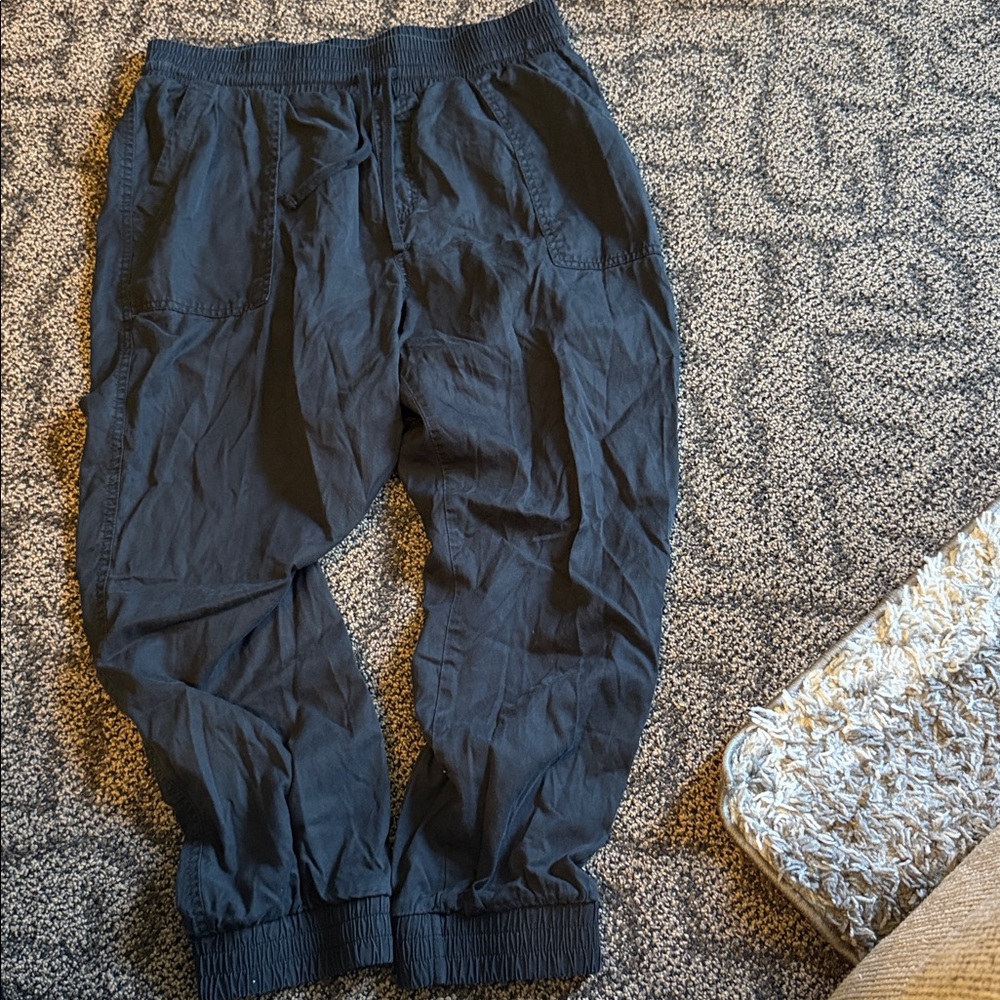 A New Day Black Elastic Waist Pants